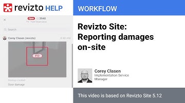 Revizto Site: Reporting damages on-site