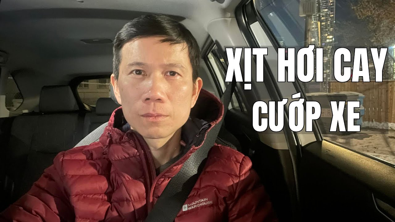 Bị Xịt Hơi Cay và Cướp Xe Chỉ Trong 15 Giây!