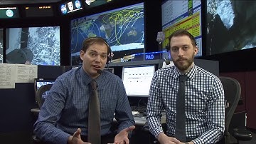 ISS Mission Control Console Interview with the Digital Learning Network