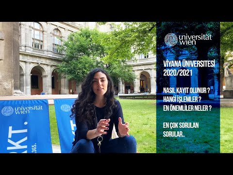 Video: Viyana Üniversitesi'ne Nasıl Başvurulur