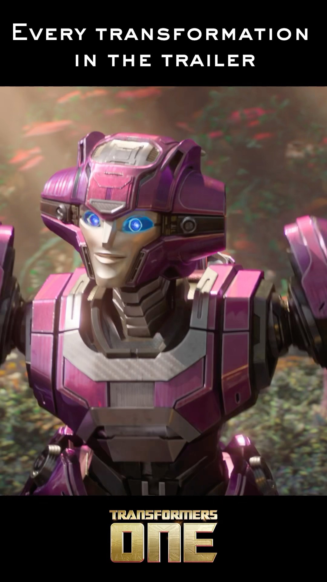 every transformation in the Transformers One trailer! #shorts