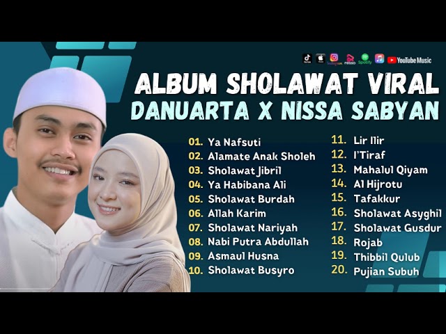 Sholawat Terbaru || Danuarta X Nissa Sabyan Full Album Viral || Ya Nafsuti - Alamate Anak Sholeh class=