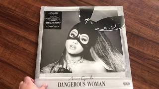 Ariana Grande Dangerous Woman Colored Vinyl Unboxing!