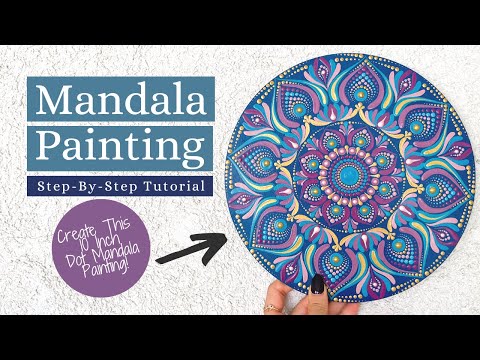 10 Succulent Inspired Mandala Dot Painting Tutorial: Tips and Tricks for  Beginners 