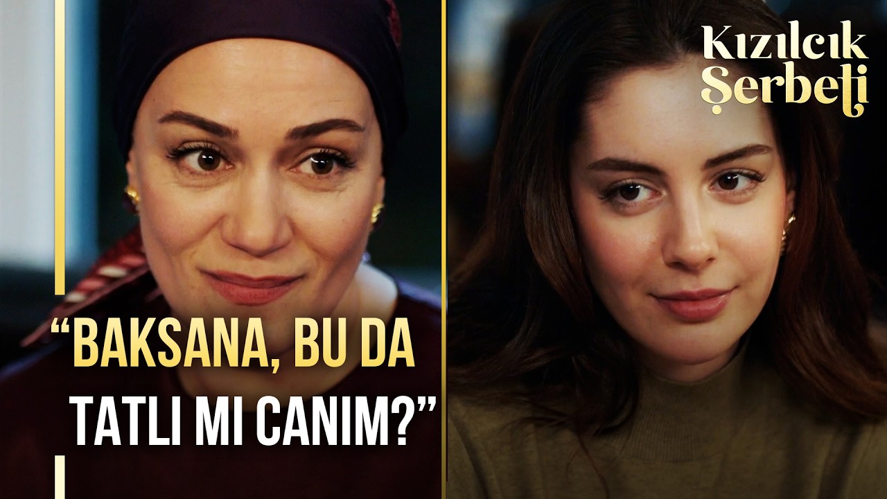 Salkım, Çimen’in iftar menüsünü eleştiriyor! | Kızılcık Şerbeti 126. Bölüm