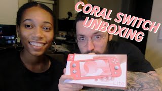 Coral Switch Lite Unboxing With My Girlfriend! ❤