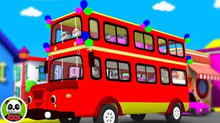 Wheels On The Bus, Vehicle Songs and Nursery Rhymes for Children