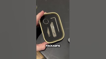 Custom foam inserts for our products packaging! #foam #business