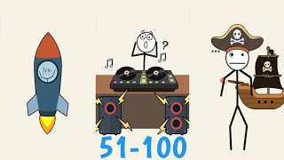 Draw Puzzle 3: missing part level 51 - 100