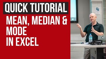 Leer gemiddelde, mediaan en modus in Excel (zelfstudie van 90 seconden)