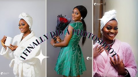 FROM AWKWARD TO AWESOME| MY FIRST PROFESSIONAL PHOTOSHOOT EXPERIENCE| FIRST OFFICIAL YOUTUBE VIDEO.