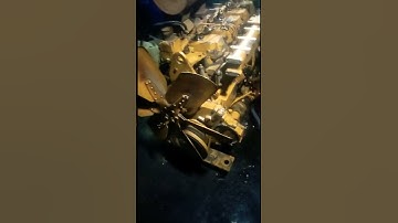 Pakistani local workshop CAT Engine Running new engine repair #enginerebuild #dieselengine