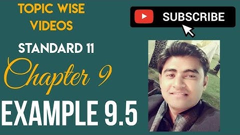 NCERT Physics class 11 chapter 9 EXAMPLE 9.5 #physicsuniversewithjaiminshah