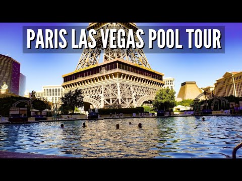 Pool à Paris Las Vegas, located right underneath the hotel's Eiffel To