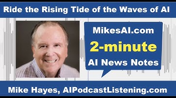 Mike Hayes The Editor AI Podcast Listing to News Storytelling Explainers and AIreasonOLOGY stories