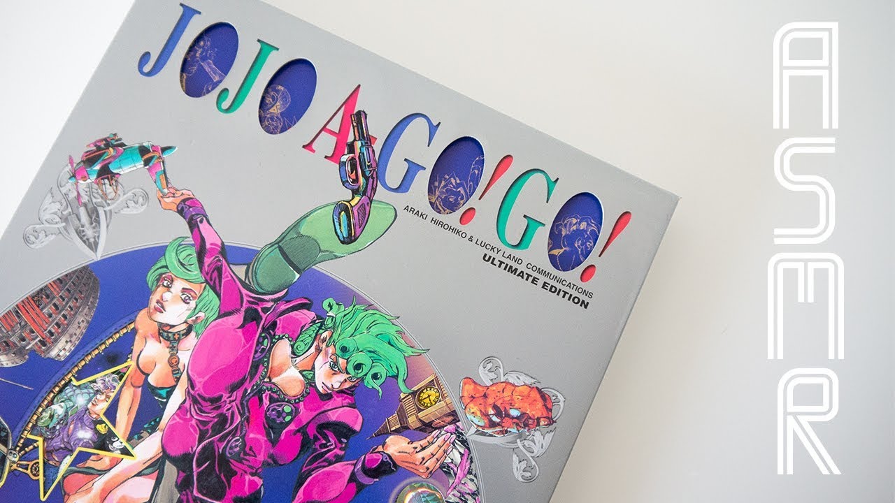 ASMR Jojo's Bizarre Adventure Art Book - (Whispering, Book Sounds)