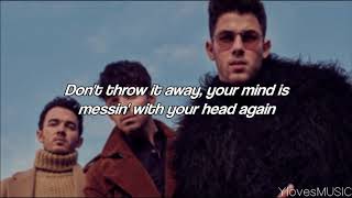 Jonas Brothers - Don&#39;t Throw It Away (Lyrics)