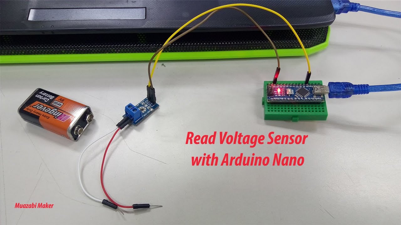 Voltage Sensor with Arduino - Tutorial Step by Step - YouTube
