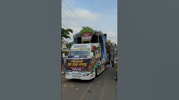 sound horeg naik truck canter full modif