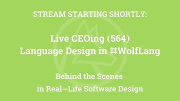 Live CEOing Ep 564: Language Design in Wolfram Language [Multicomputation]