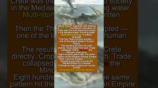 2 Volcanoes ERASED 2 Civilizations in 100 Years#MinoanCivilization #TheraVolcano