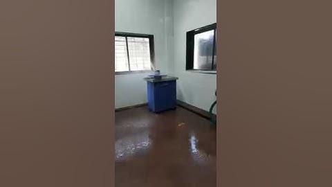 Water Jet at 100 LPM for 3 mins