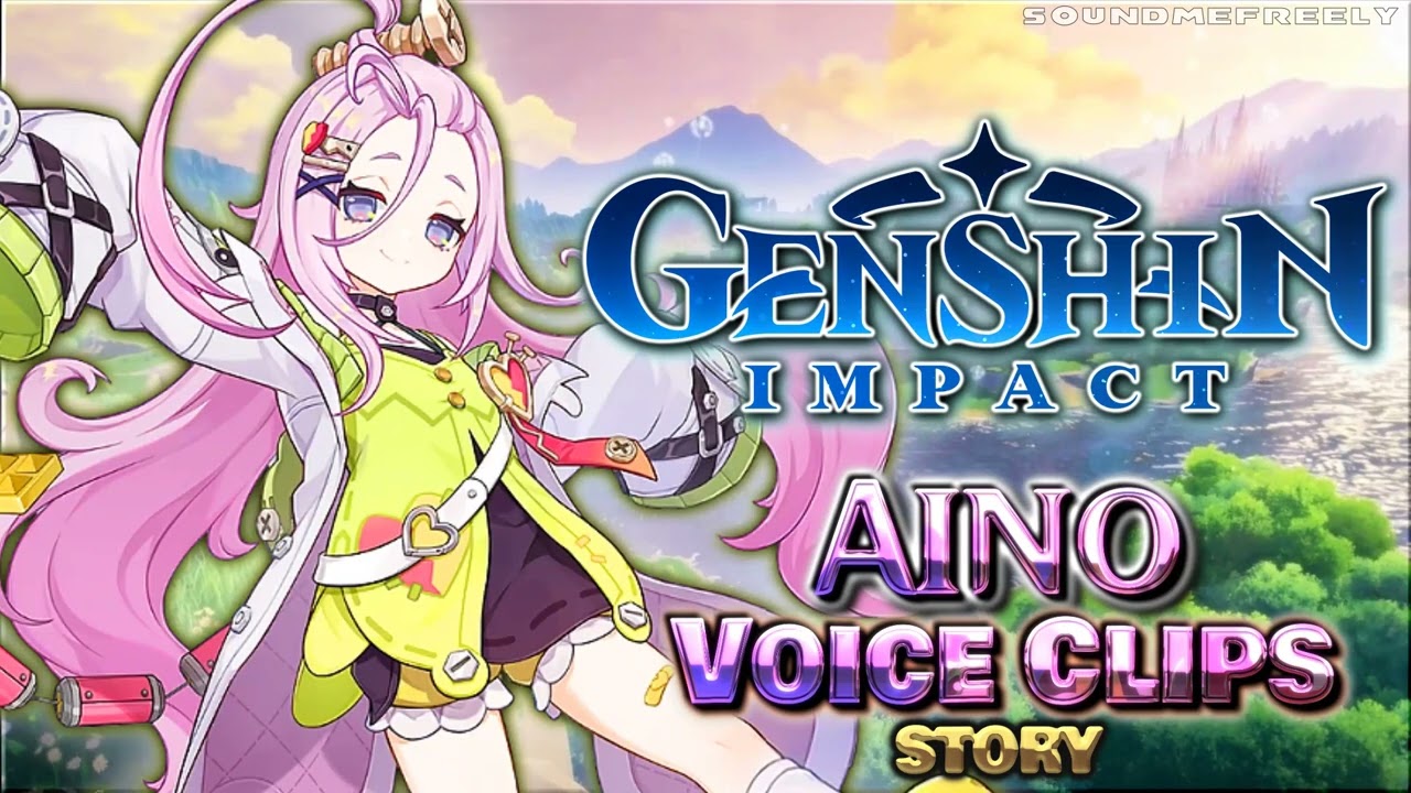 Все Айно - Озвучка сюжета • Genshin Impact • Голосовые линии • (Аннабель Брук) - АНГЛИЙСКИЙ