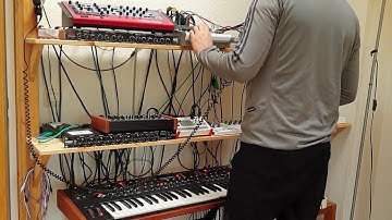 Dawless Electronic Music Jam Korg Volca Sample DSI Prophet 12 Crave  Tanzbär Beatstep Pro Keystep