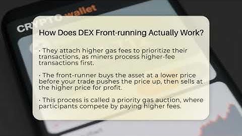 How Does DEX Front-running Actually Work? - CryptoBasics360.com