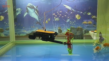 Underwater Drone T1 with 4K UHD Action Camera RC ROV Underwater Robot with Claw fish deepth finder