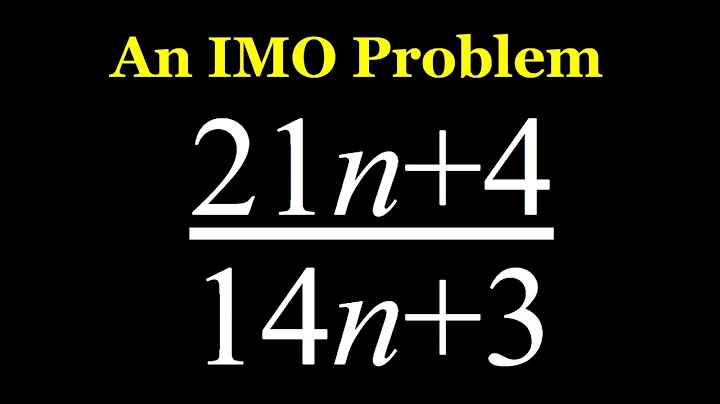The Very First IMO Problem from 1959
