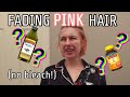 DOES VITAMIN C ACTUALLY WORK? | Fading Pink Hair Dye Without Bleach