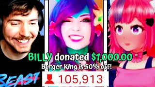 I Raided Big Streamers With 100k Trolls (ft MrBeast, Emiru, Ironmouse etc)