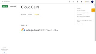 Qwiklabs | Cloud CDN [GSP217]