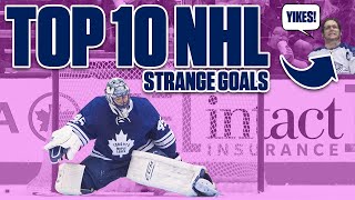 Top 10 Strangest NHL Goals From 2000-2020