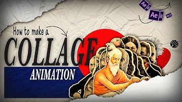 A Stunning Collage Animation | Step By Step Collage Animation Tutorial In After Effects
