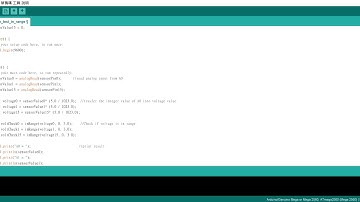 [Arduino] Mega 2560 Analog Inputs are transfered to voltage / 將mega 2560的類比輸入轉成電壓訊號 (part 1)