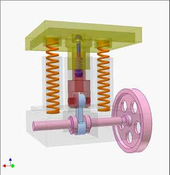 Sand mold vibrating machine