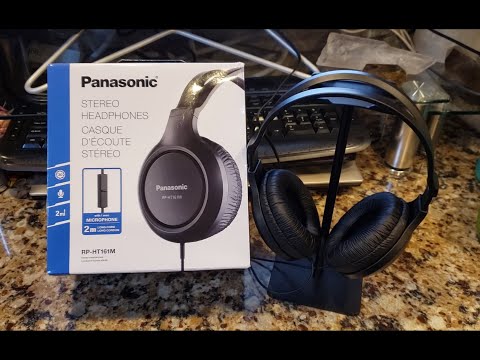 Review: Don't Buy The Panasonic RP-HT161M Over The Ear w/ Mic Stereo Headphones - Crap Alert