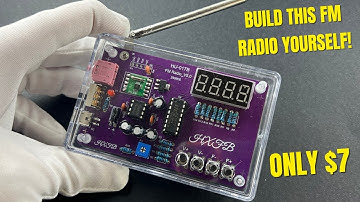 DIY FM Radio Kit RDA5807S Build & Test | Best $7 Electronics Project for Beginners (Full Guide)