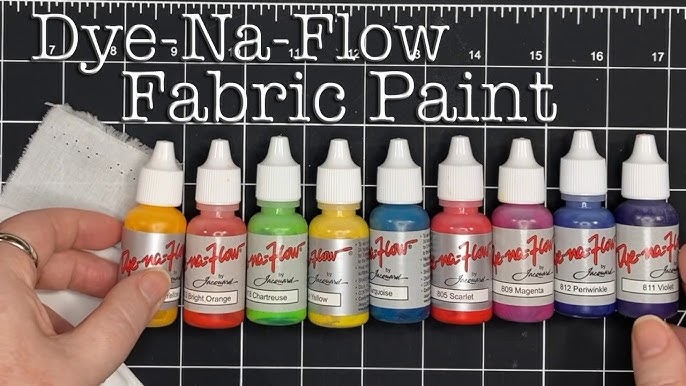 Jacquard Dye-Na-Flow Textile and Silk Paint 