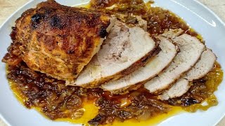 روستو رومي في الفرن مع الذ صوص| وصفات الشيف |CHRISTMAS RECIPE|Roasted Turkey With Two Sauce