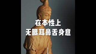 201812 在本性上　无眼耳鼻舌身意50941
