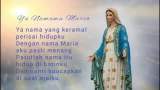 Download lagu YA NAMAMU MARIA - Merry Gasperz - (lagu lirik) I katolik I lagurohani I Bundamaria