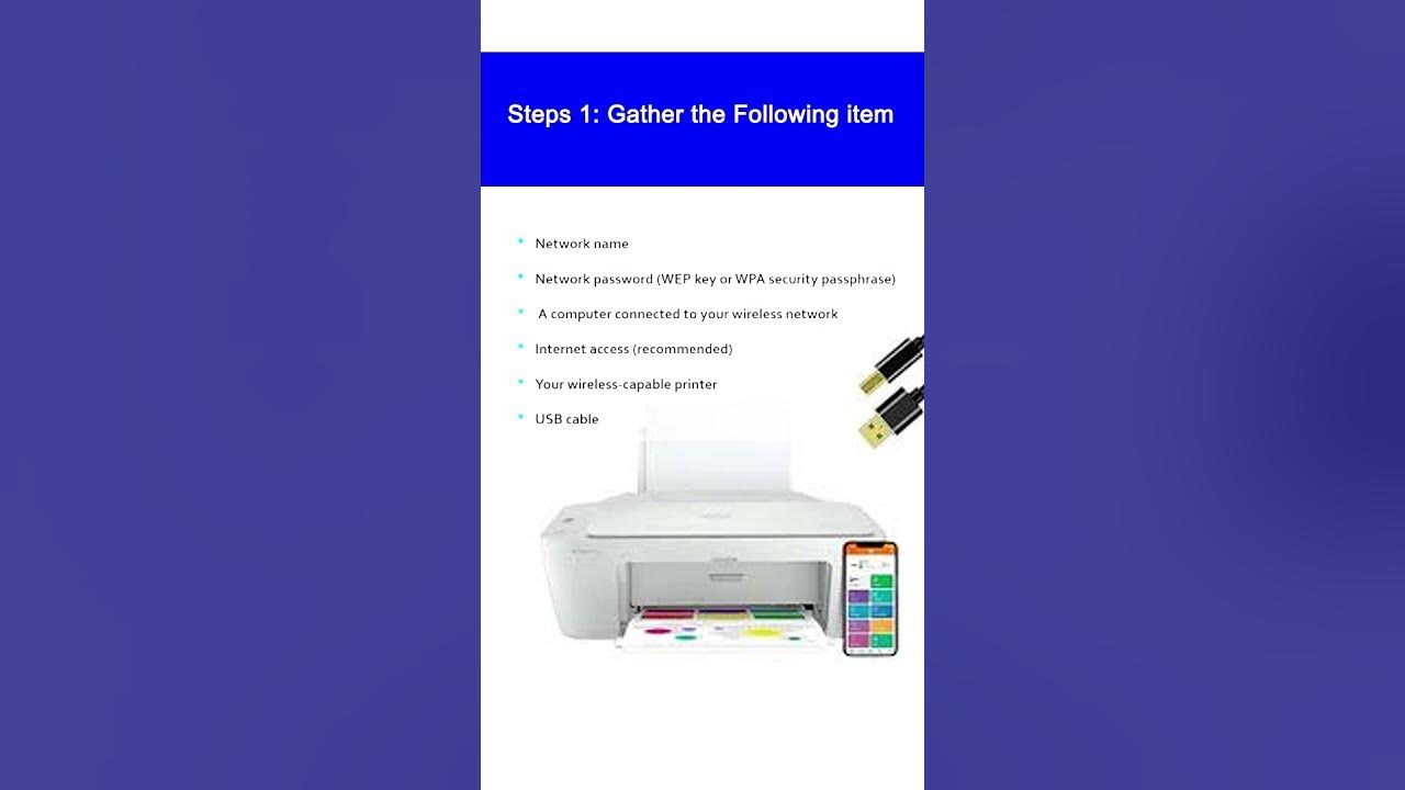 Hp deskjet 2752e printers setup install ink usb data cable setup