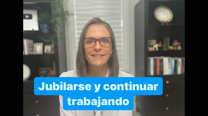 Jubilarse y continuar trabajando