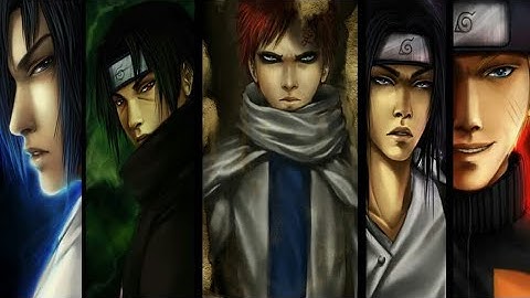#Naruto: intro template no text (free).