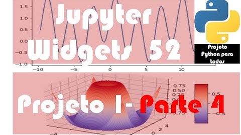 Módulo 14 - Aula 52: Jupyter Widgets - Interface com Gráficos 2D e 3D