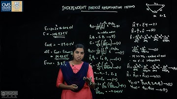Independent Particle Approximation Method | Rajalakshmi. C | Ph. D Student | Department of Chemistry