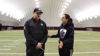 NFL/CFL Draft Prospect - DB Jackson Bennett Pro Day (Ottawa)